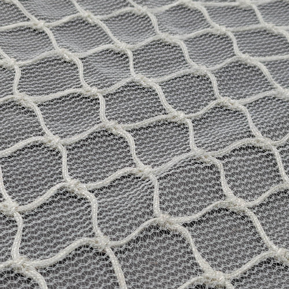 Filet de sécurité EN 1263-1 + pare-gravats- Mailles 50 mm - ∅ 4,75 mm