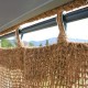 Rideau coulissant en fibre de coco