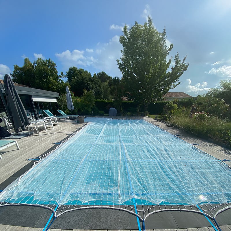 Sangle de maintien pour filet anti-feuilles