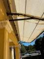 Filet de couverture de pergola - Ombrage important (± 95%) - plusieurs coloris - perméable