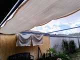 Filet de couverture de pergola - Ombrage important (± 95%) - plusieurs coloris - perméable