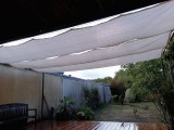 Filet de couverture de pergola - Ombrage important (± 95%) - plusieurs coloris - perméable