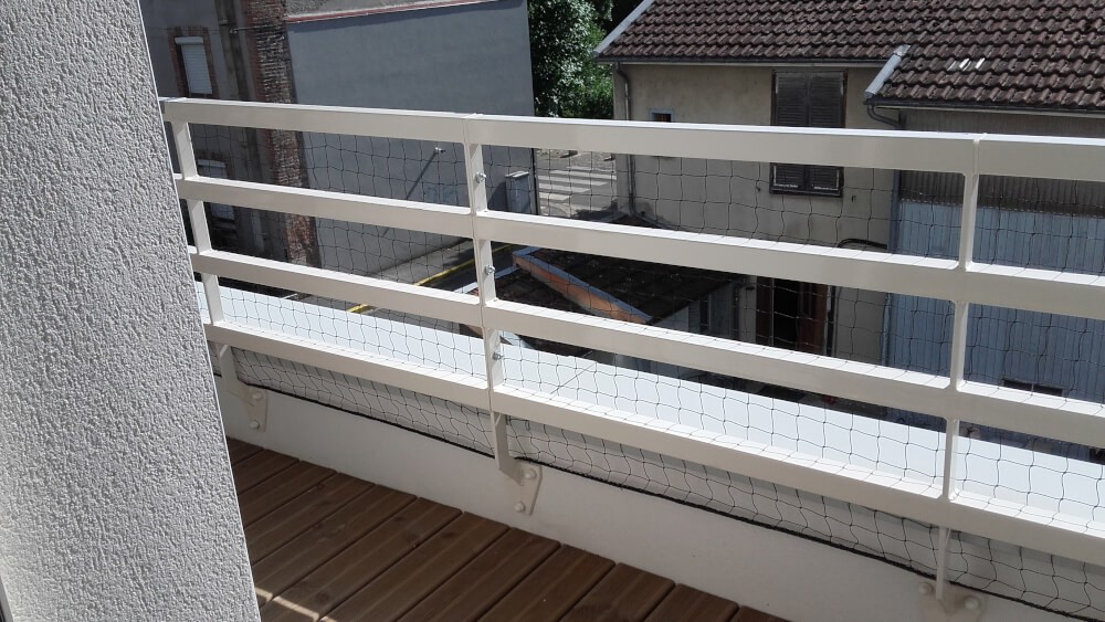 Filet de protection pour chat pour balcon