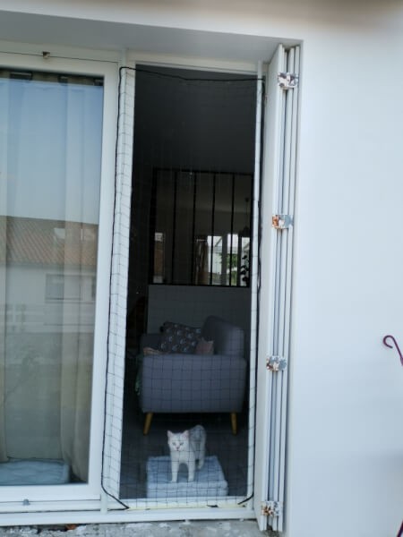 Filet de protection pour chat pour fenêtre