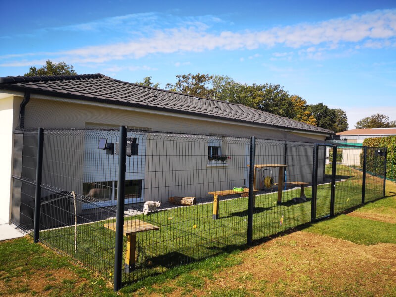 Filet toit pour enclos à chats