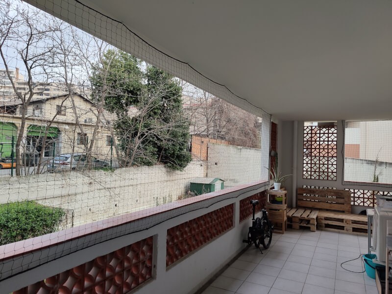 Protection terrasse pour mes chats.