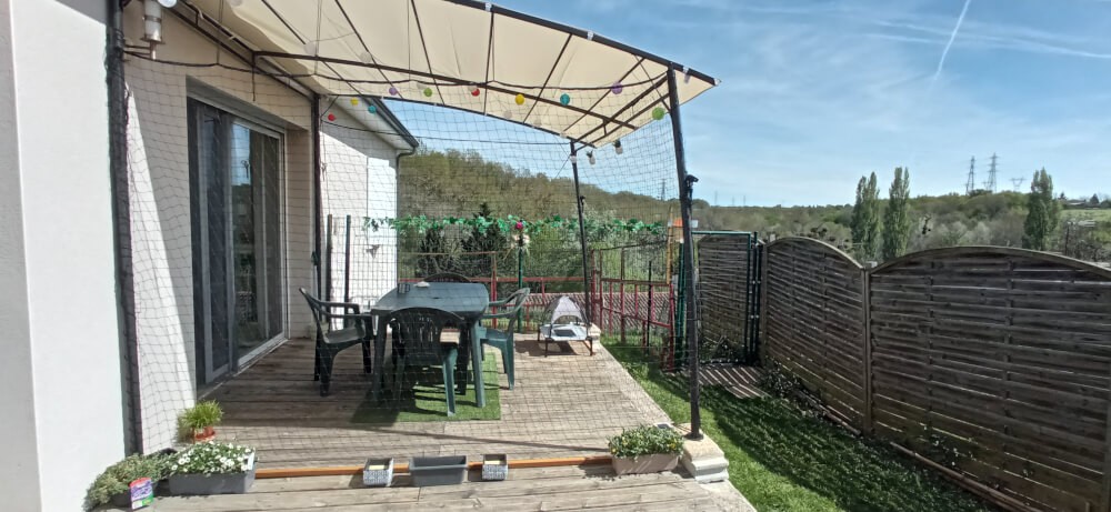 Filet de protection pour chat économique - Mailles 50 mm - DESTOCK envoyé par un client