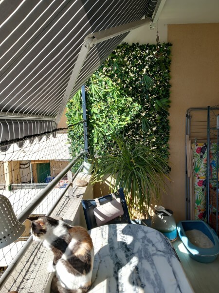 Filet de protection pour chat économique rambarde de balcon