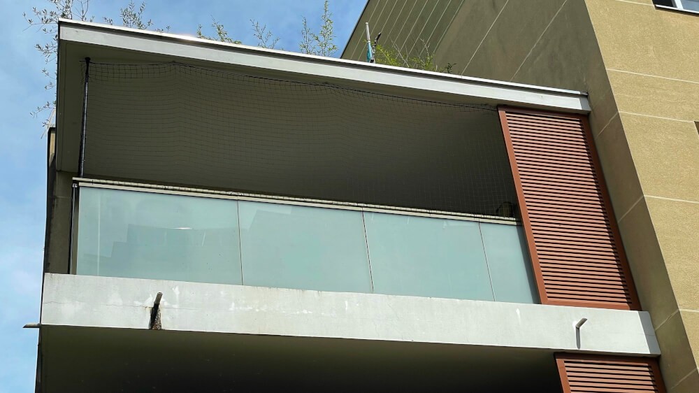 Filet pour chat pour un balcon sécurisé