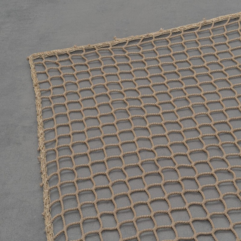 Filet de protection texturé chanvre - Mailles 30 mm - ∅ 3 mm Filet de protection texturé chanvre - Mailles 30 mm - ∅ 3 mm