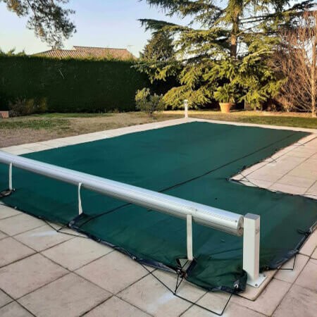 Filet brise vent - filtration 90% - vert ou noir Filet brise vent - filtration 90% - vert ou noir