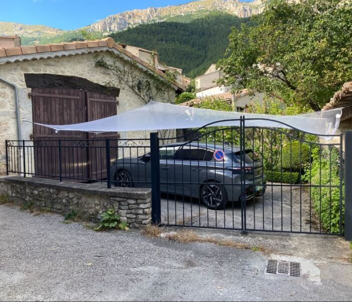 Filet de protection de voiture contre les dégâts de la grêle - 8 x 4 m