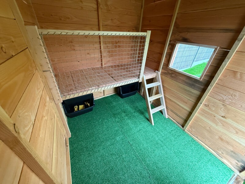 Filet de protection pour rambarde pour enfant