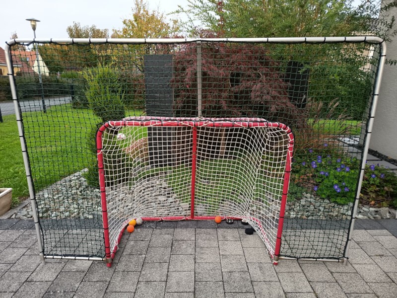 Filet pare ballons pour terrain de hockey