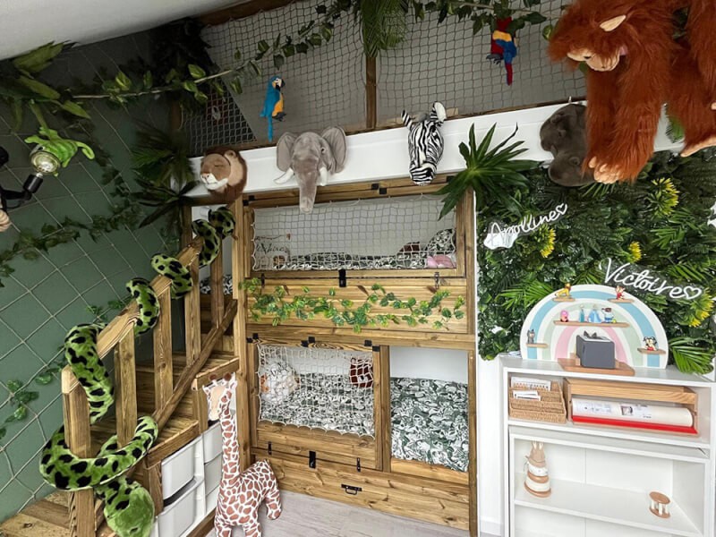 Filets de protection sur mesure pour chambre d'enfants