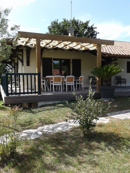 Toile d'ombrage pour pergola originale