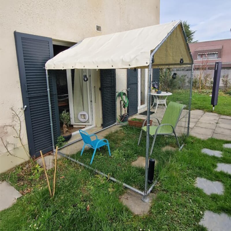 Bâche PVC étanche pour animaux 640g/m² - Plusieurs coloris