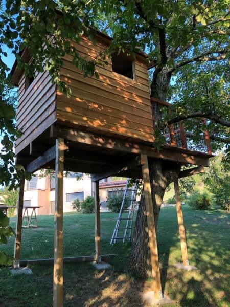 Filet périphérique normé pour cabane suspendue pour enfants