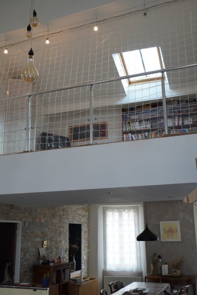 Filet périphérique NF P-93-355 sur-mesure envoyé par un client