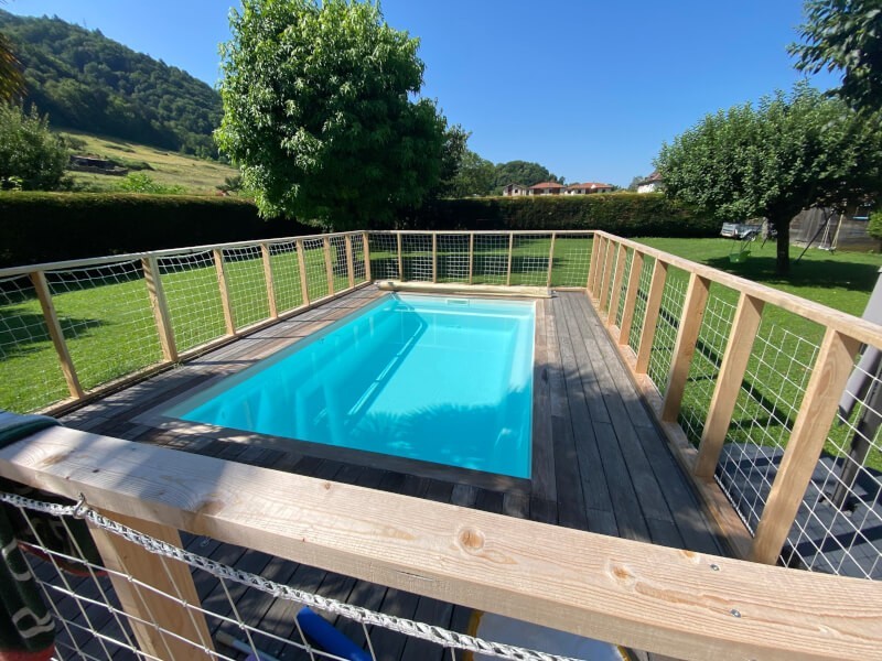 Filet périphérique barrière de protection de piscine