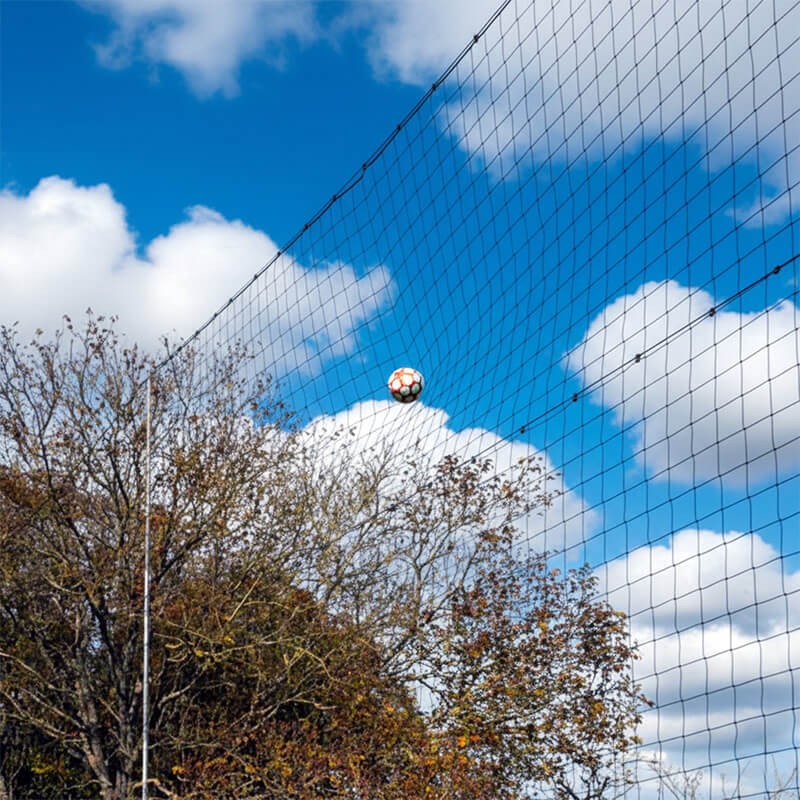 Filet pare-ballons - Mailles 145 mm - ∅ 3 mm - Tressé noué