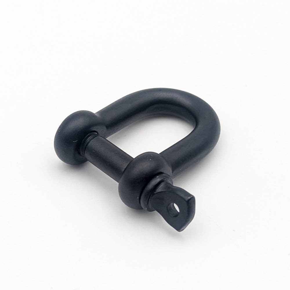 Manille droite pour simple/double laçage - Axe ∅ 6 et 8  mm