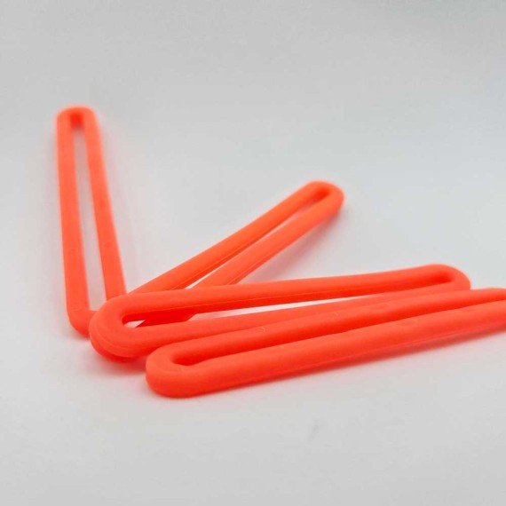 Attaches élastiques "Safe-gum" pour filet à foin