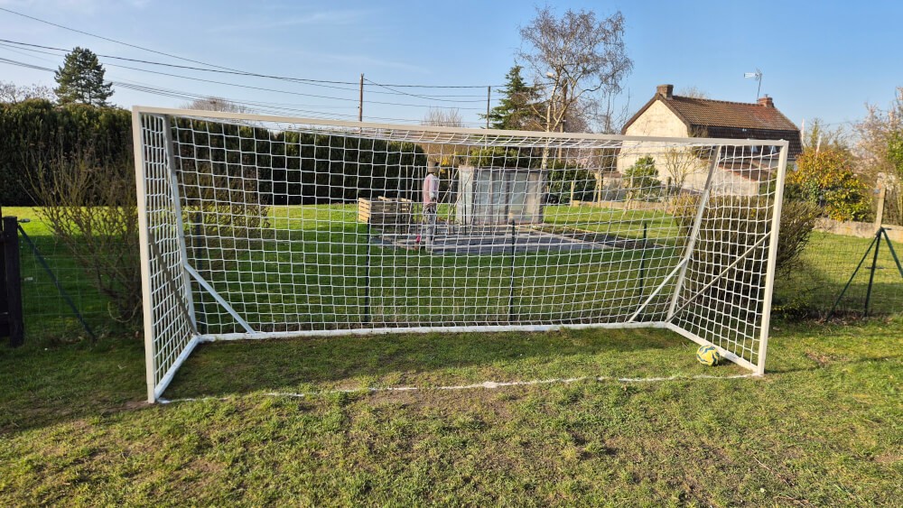 Filet de but de foot à 5 forme trapèze