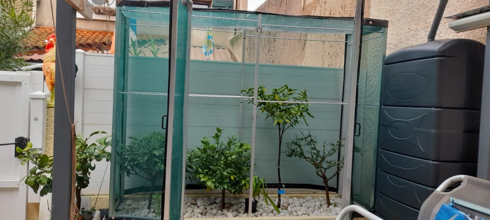 Filet protection arbres fruitiers contre les insectes