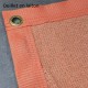 Filet brise-vue couleur pour paintball - Occultation très forte (± 95%)