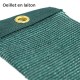 Filet brise-vue couleur pour paintball - Occultation très forte (± 95%)