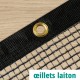 Filet de paintball très résistant non occultant