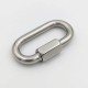 Maillon rapide pour filets antichute EN1263-1