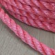 Cordage polypropylène rouge au mètre