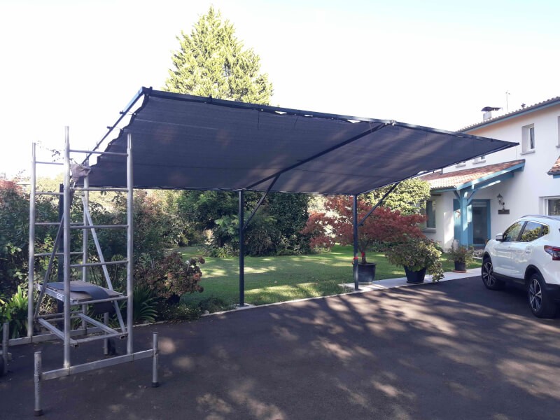 Filet de couverture de carport pour ombrage de véhicule