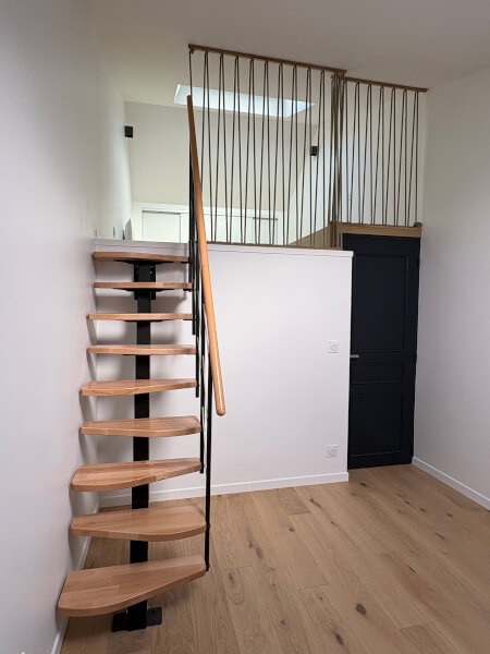 Cordage chanvre synthétique pour garde-corps d'escalier