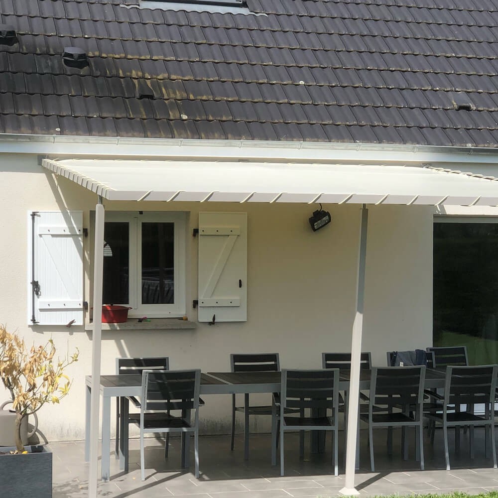 Bâche PVC étanche pour pergola 640g/m² - Standard envoyé par un client