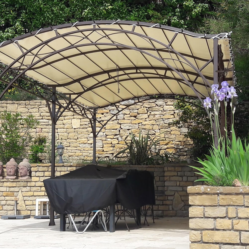 Bâche PVC étanche pour pergola 640g/m² - Standard envoyé par un client