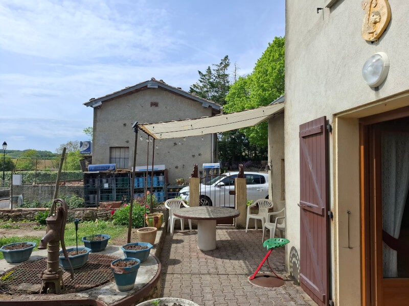 Filet de pergola acier adossée
