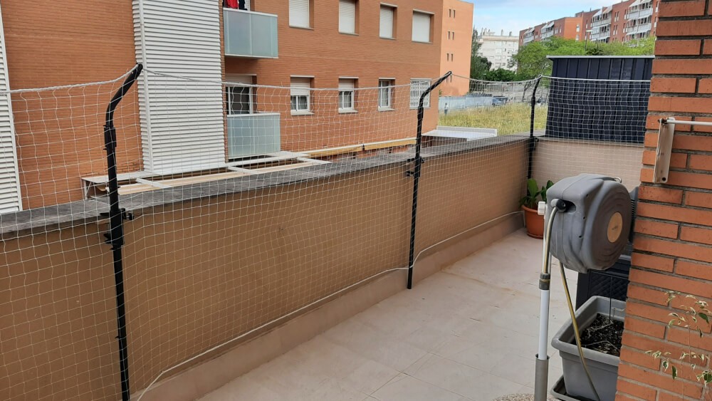 Sécuriser un balcon terrasse d'appartement en hauteur