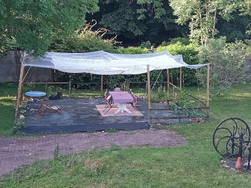 Filet de potager pour protéger de la grêle