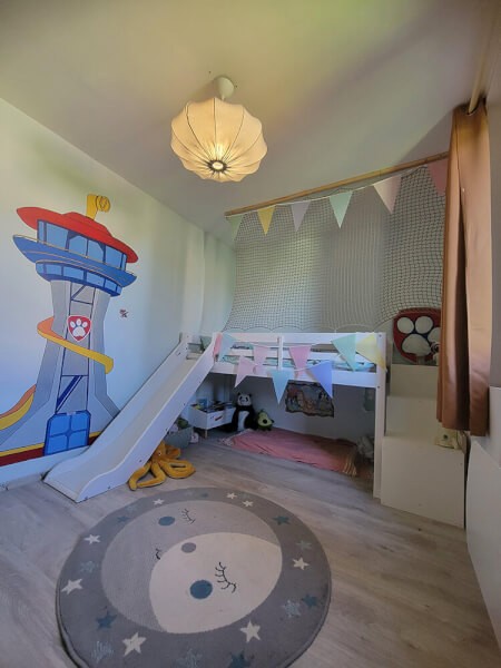 Filet de protection pour chambre d'enfant