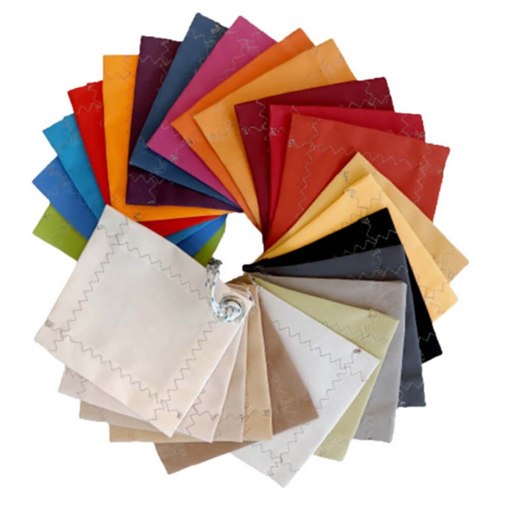 Voile d'ombrage avec enrouleur 97% en acrylique déperlant - 300g/m²