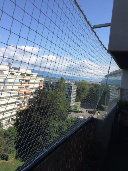 Filet de protection balcon pour appartement