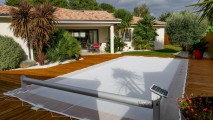 Filet anti-feuilles et salissures sur mesure - Mailles 1 x 1 mm - 110 g/m²