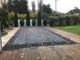 Filet anti-feuilles et salissures sur mesure - Mailles 1 x 1 mm - 110 g/m²