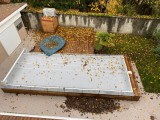 Filet anti-feuilles et salissures sur mesure - Mailles 1 x 1 mm - 110 g/m²