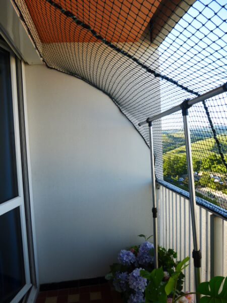 Filet balcon pour chat