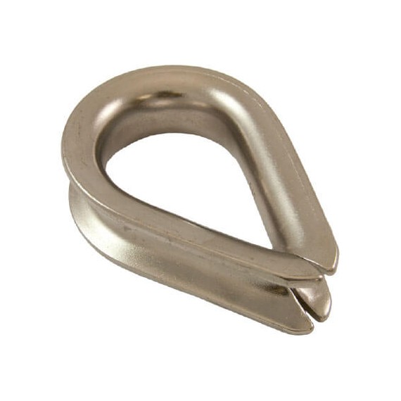 Cosse-coeur en acier galvanisé - La Fabrique à Filets