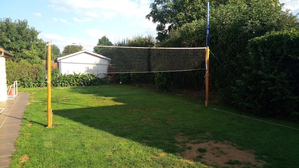 Filet badminton multi-usage pour jardin